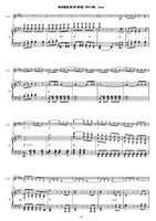 ≪DL版≫【ソプラノサックス＆ピアノ】F.メンデルスゾーン／無言歌集第1巻 作品19 第3曲 イ長調「狩の歌」　F.Mendelssohn／Lieder ohne Worte Heft 1 "Jagerlied" Op.19-3(for Soprano Saxophone & Piano)