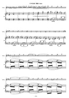 ≪DL版≫【バリトンサックス＆ピアノ】R.グリエール／2つの小品 作品9　R.Glière／Two Pieces op.9(for Baritone Saxophone & Piano)